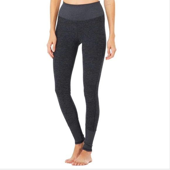 Alo soft lounge legging in Navy heather - Picture 1 of 2